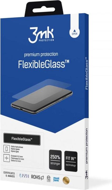 Actual product image 3MK FlexibleGlass screen protector, display film (1 Piece, Apple iPhone 13)