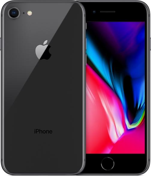 T1A Apple iPhone 8 (256 GB, Grey, 4.70", 12 Mpx, Single SIM, B / Very good)