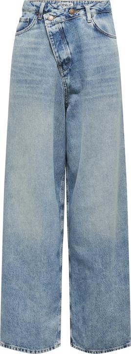 Immagine prodotto Only Taglio a gamba larga Jeans a vita media Jeans a taglio largo (W28/L30)