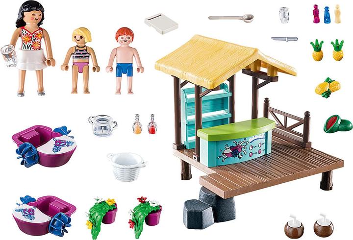 Image du produit Playmobil Location de paddleboats avec bar à jus (70612, Playmobil Family Fun)