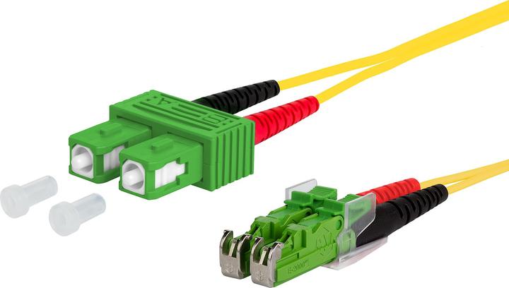 Actual product image Metz Connect BTR 151P1EAMA20E OpDAT PK OS2 SC-DAPC (U/UTP, CAT6, 2 m)
