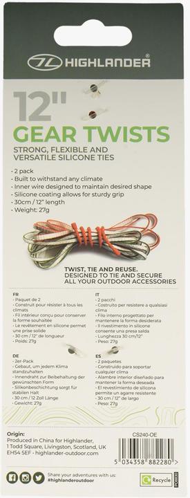 Immagine prodotto Highlander Gear Twists Set 30cm