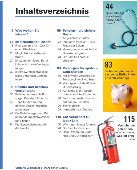 Image du produit Finanzplaner Beamte (Allemand, Isabell Öchsner, Thomas Pohlmann, 2024)