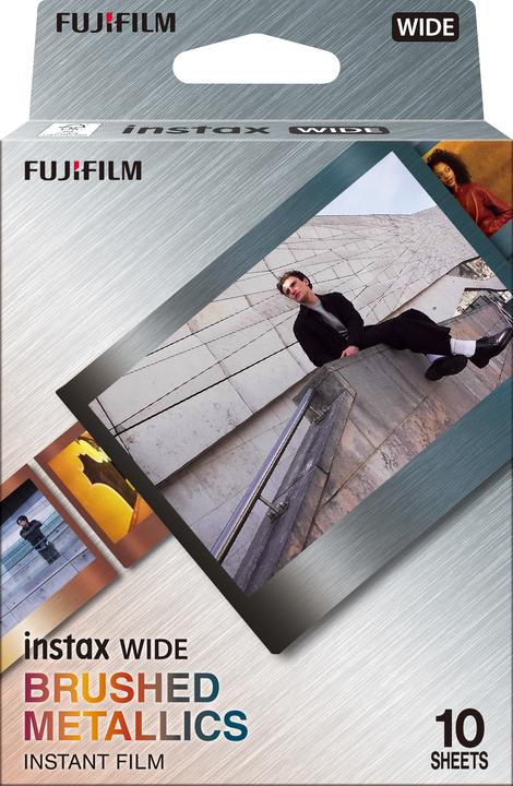 Actual product image Fujifilm Instax Wide 10 Blatt Brushed Metallics (Instax Wide 300, Instax Wide 400)