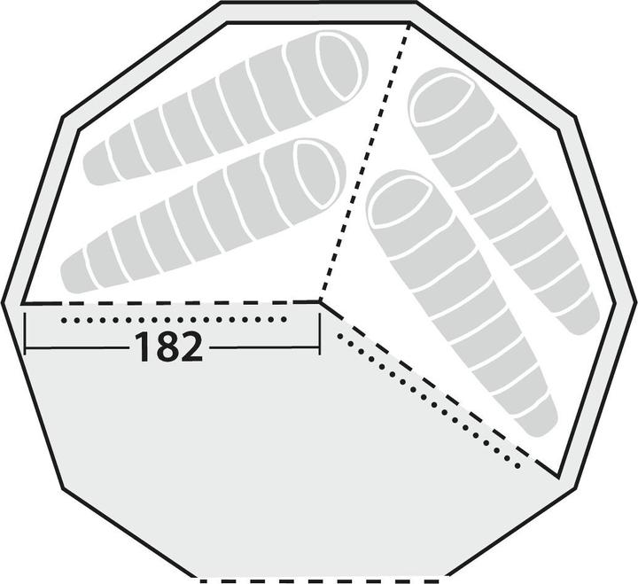 Actual product image Robens Klondike inner tent (3.30 kg, 4 persons)