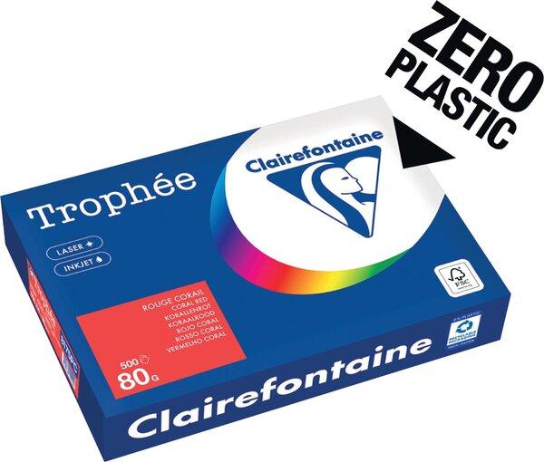 Produktbild Clairefontaine Universalpapier Trophée farbig (80 g/m², 500 x, A4)