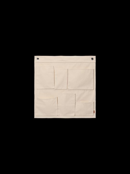 Actual product image Ferm Living Canvas Wall Pockets (70 x 70 cm)