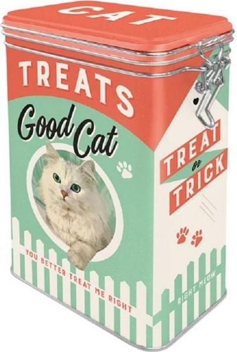 Produktbild Nostalgic-Art Merchandising Vorratsdose Cat Treats 1.3 l, Mehrfarbig (1.30 l)