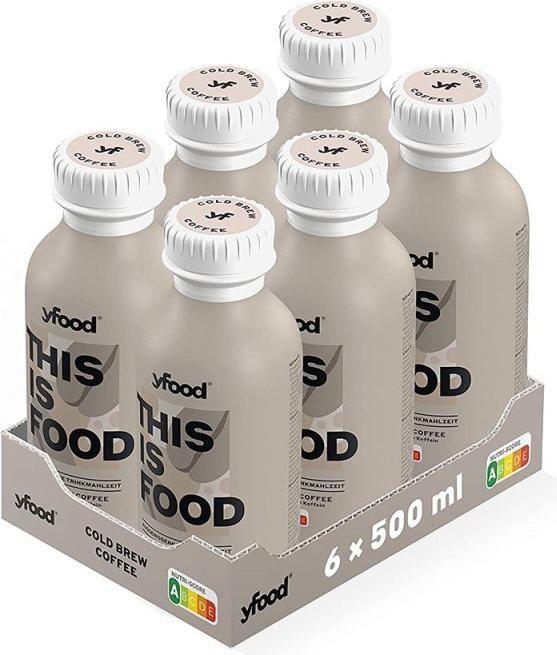 Produktbild YFood Cold Brew Coffee (Caffe Latte, 6 x)