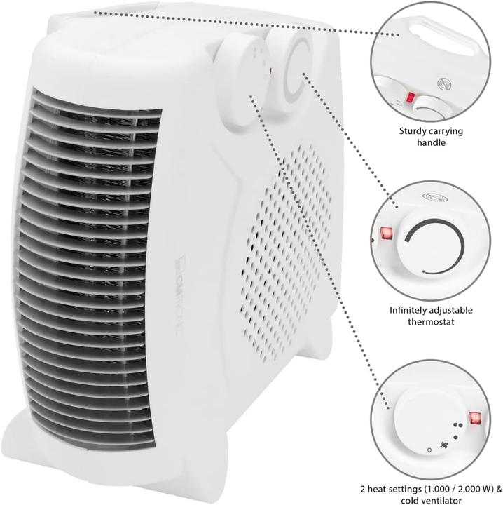 Actual product image Clatronic HL 3379 (2000 W)