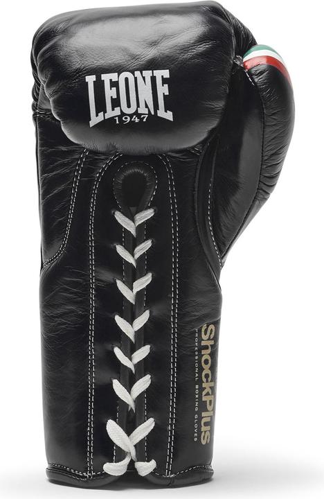 Immagine prodotto Leone Guantoni da boxe Shock Plus GN102L Nero (8 OZ, 6)