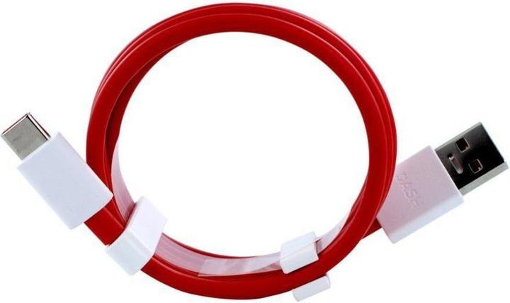 Actual product image OnePlus Cable original cable USB A to Type C 4A D301 1 m red bulk (1 m, USB 3.2 Gen 1)