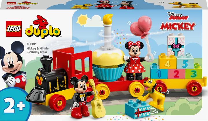 LEGO Le train d'anniversaire de Micky et Minnie (10941)