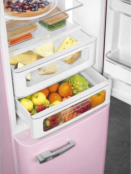 Produktbild Smeg FAB32RPK5 50's Style, 2-türig, 60 cm, Rechts, No Frost, cadillac pink (331 l)