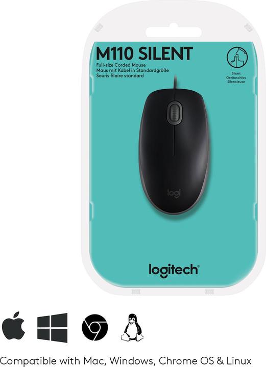Actual product image Logitech B110 (Cable)