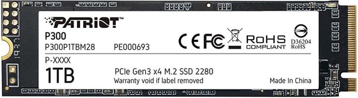 Image du produit Patriot P300 (1000 Go, M.2 2280)