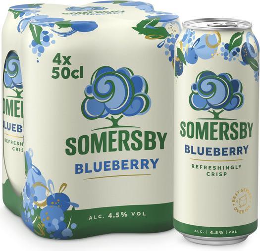 Immagine prodotto Somersby Mirtillo (4 x 50 cl)