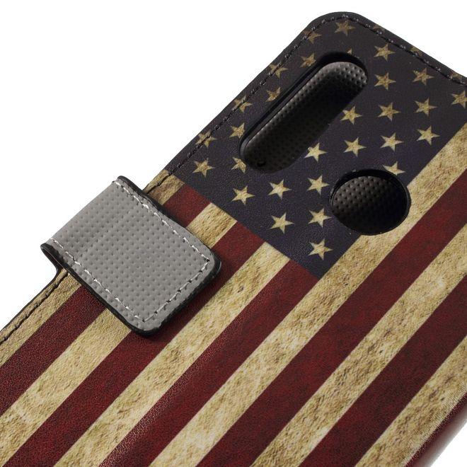 Actual product image MU Style Leather Bookcover Image Series (Huawei P30 Lite)