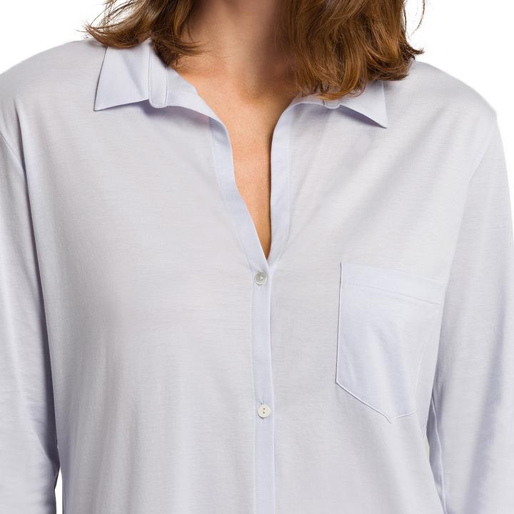 Immagine prodotto Hanro Camicia da notte Cotton Deluxe - 90 cm di lunghezza - manica lunga (XL)