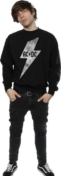 Actual product image AC/DC Mens Lightning Bolt Cotton Sweatshirt (L)