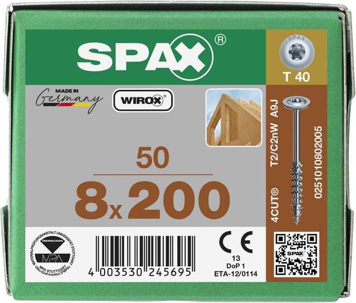 Immagine prodotto Spax Viti mordenti (50 Viti per pezzo)