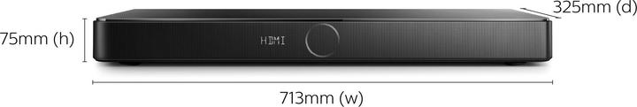 Actual product image Philips Htl5130b (150 W, 3.1 Channel)