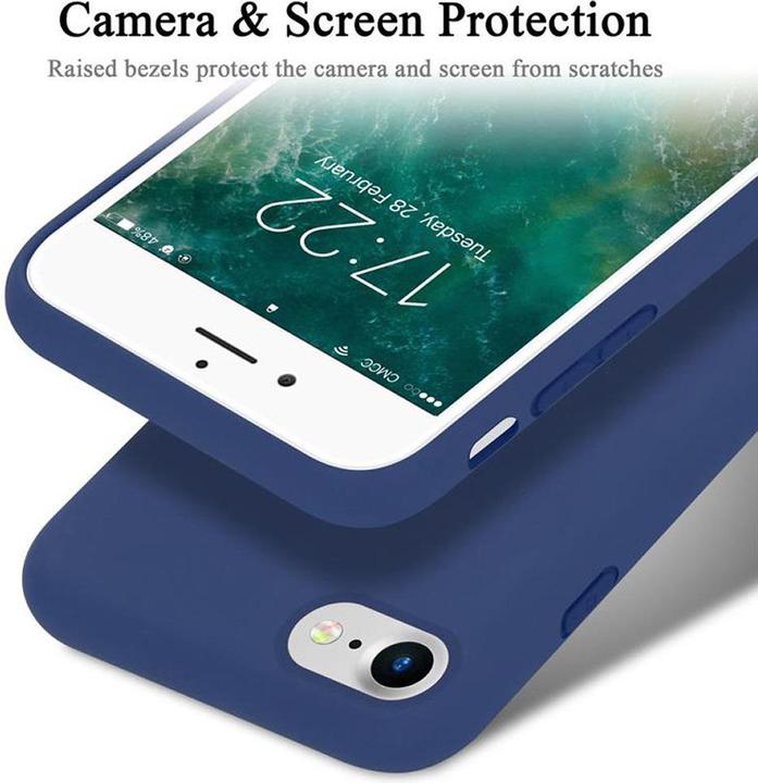 Produktbild Cadorabo TPU Liquid Silicone Case Cover (Apple iPhone SE (2nd Gen), Apple iPhone 7)