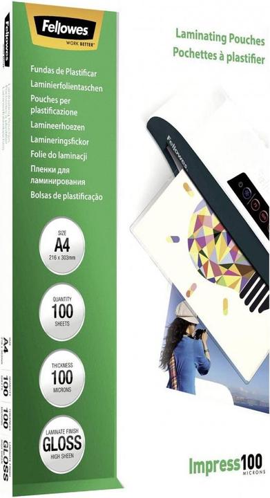 Produktbild Fellowes Impress 100 (A4, 100 Stück, 100 µm)