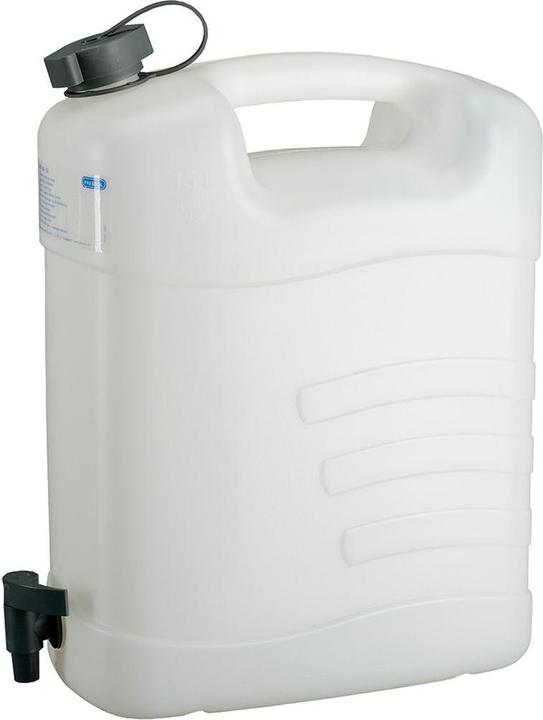 Actual product image Pressol 15 l water bottle with tap, polyethylene