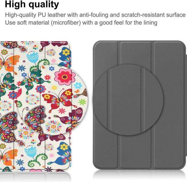 Image du produit MU Style Pochette triple pli avec motif (iPad 2025 (11e génération), iPad 2022 (10e génération))