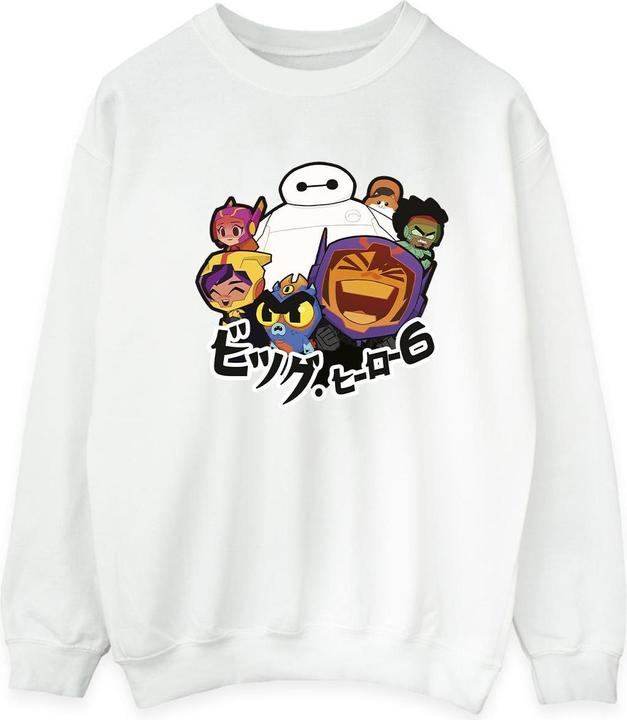 Produktbild Disney Big Hero 6 Baymax Group Manga Sweatshirt (XXL)