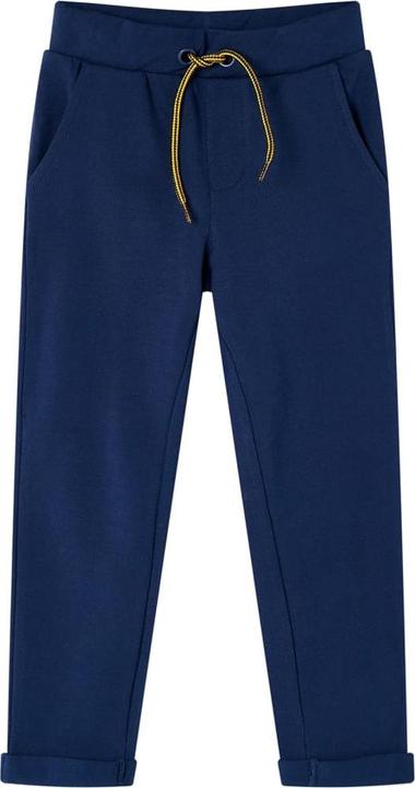 Produktbild VidaXL Kinderhose mit Kordelzug Marineblau 116,Material: 95 (116)