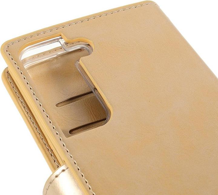 Immagine prodotto Galaxy S22 - Mansoor Wallet Case Cover oro