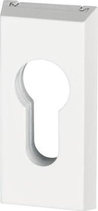 Abus Schutzrosette für Metalltüren 10mm weiss (Türschildgarnitur)