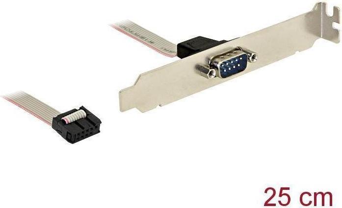 Actual product image Delock Seriel 1 Ports Serial RS-232 Bracket (0.25 m)