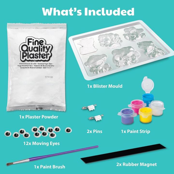 Actual product image 4M Mould & Paint Googly Eyes Animals
