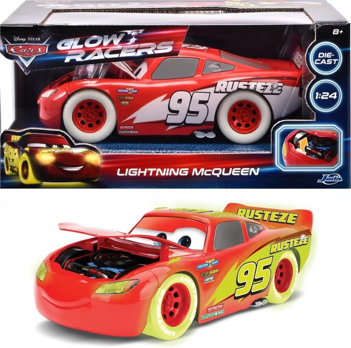 Produktbild Jada Lightning McQueen Glow Racers 1:24