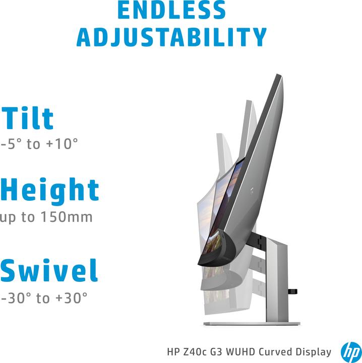 Actual product image HP Z34c G3 (3440 x 1440 pixels, 34")
