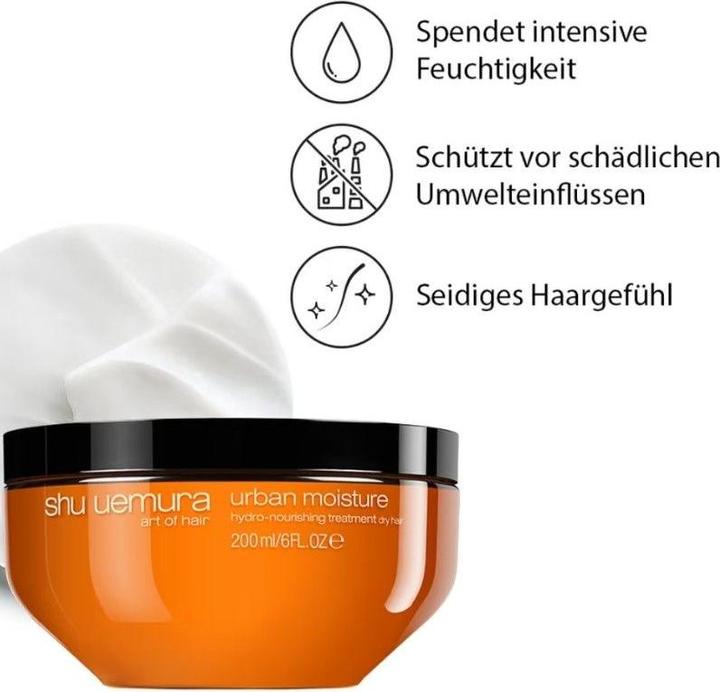 Produktbild Shu Uemura Urban Moisture Hydro-Nourishing treatment dry hair (200 ml)