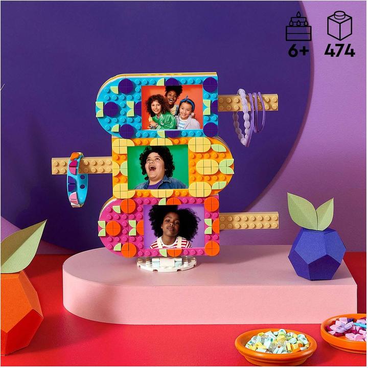 Produktbild LEGO Eiscreme Bilderrahmen & Armband (41956, LEGO Dots)