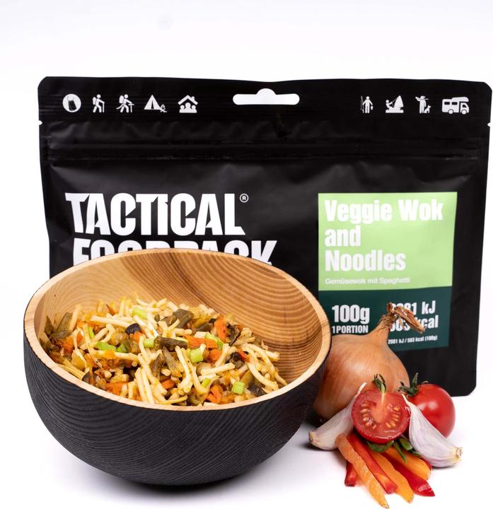 Actual product image Tactical Foodpack Veggie Wok and Noodles (100 g)