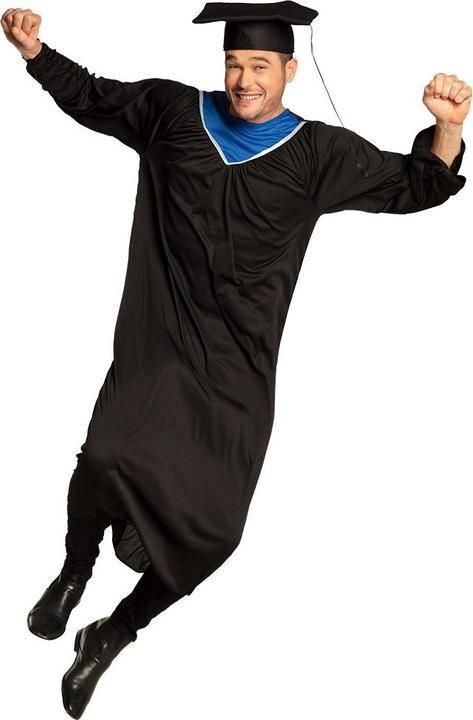 Actual product image Boland Costume Graduate: Doctor Dress Toga With Hat (M/L)