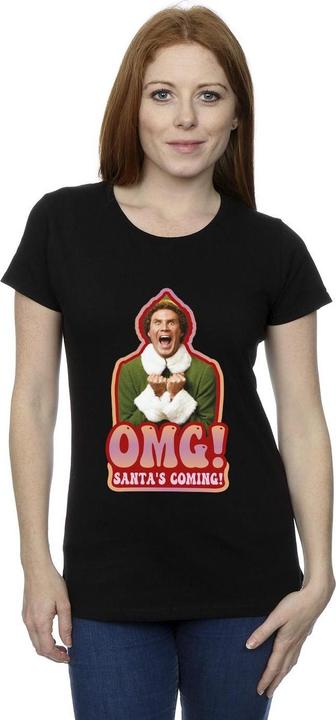 Produktbild Elf Santa's Coming TShirt (L)