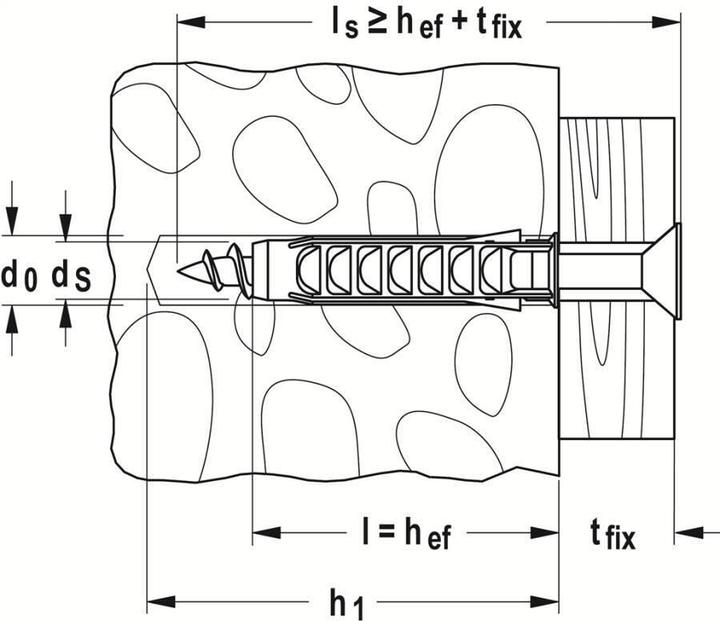 Image du produit Fischer Cheville SX Plus 6x30 (100 pcs)