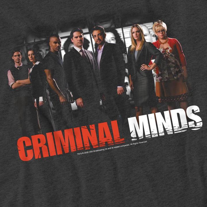Immagine prodotto Criminal Minds The Brain Trust Maglietta Adulto Unisex (XXL)