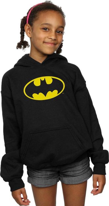 Immagine prodotto Batman Logo Felpa con Cappuccio Ragazze (152, 158)