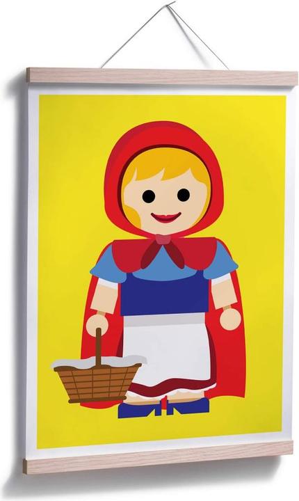 Actual product image Trenddeko Little Red Riding Hood Toy (50 x 60 cm)