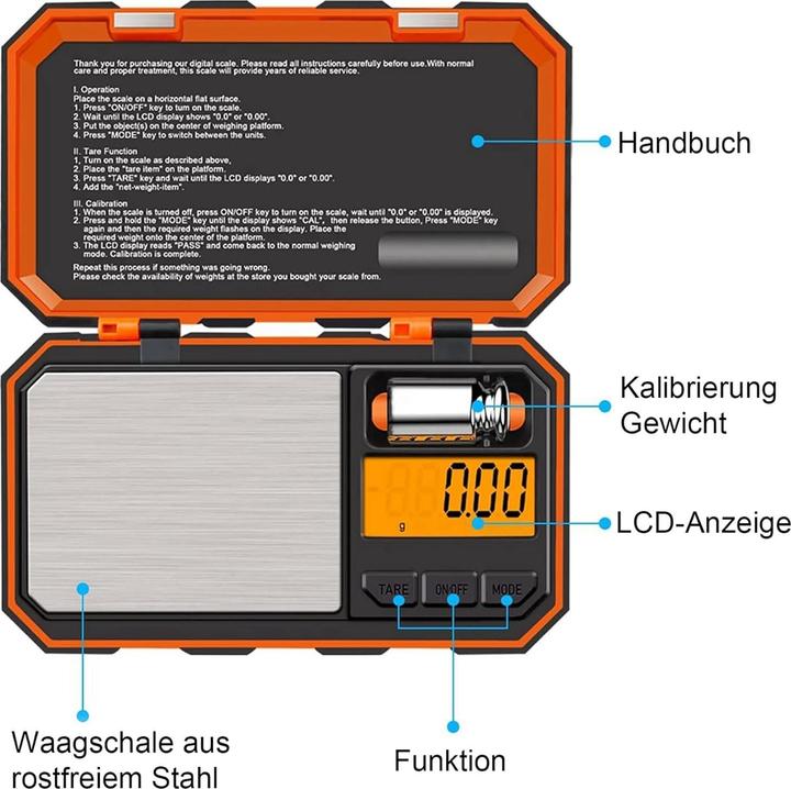 Produktbild Uniweigh Grammwaage