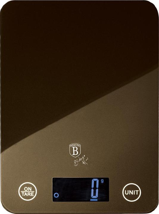 Actual product image BerlingerHaus BH9363 Digital kitchen scale, capacity 5 kg Metallic Line Shiny B