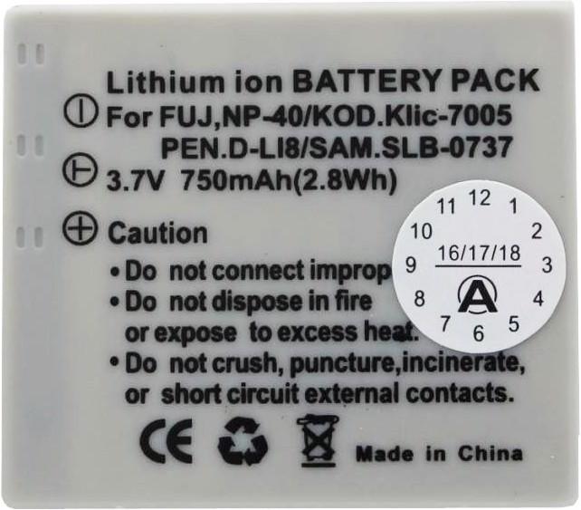 Actual product image Fujifilm Battery FinePix F700, M603 Zoom (Rechargeable battery)